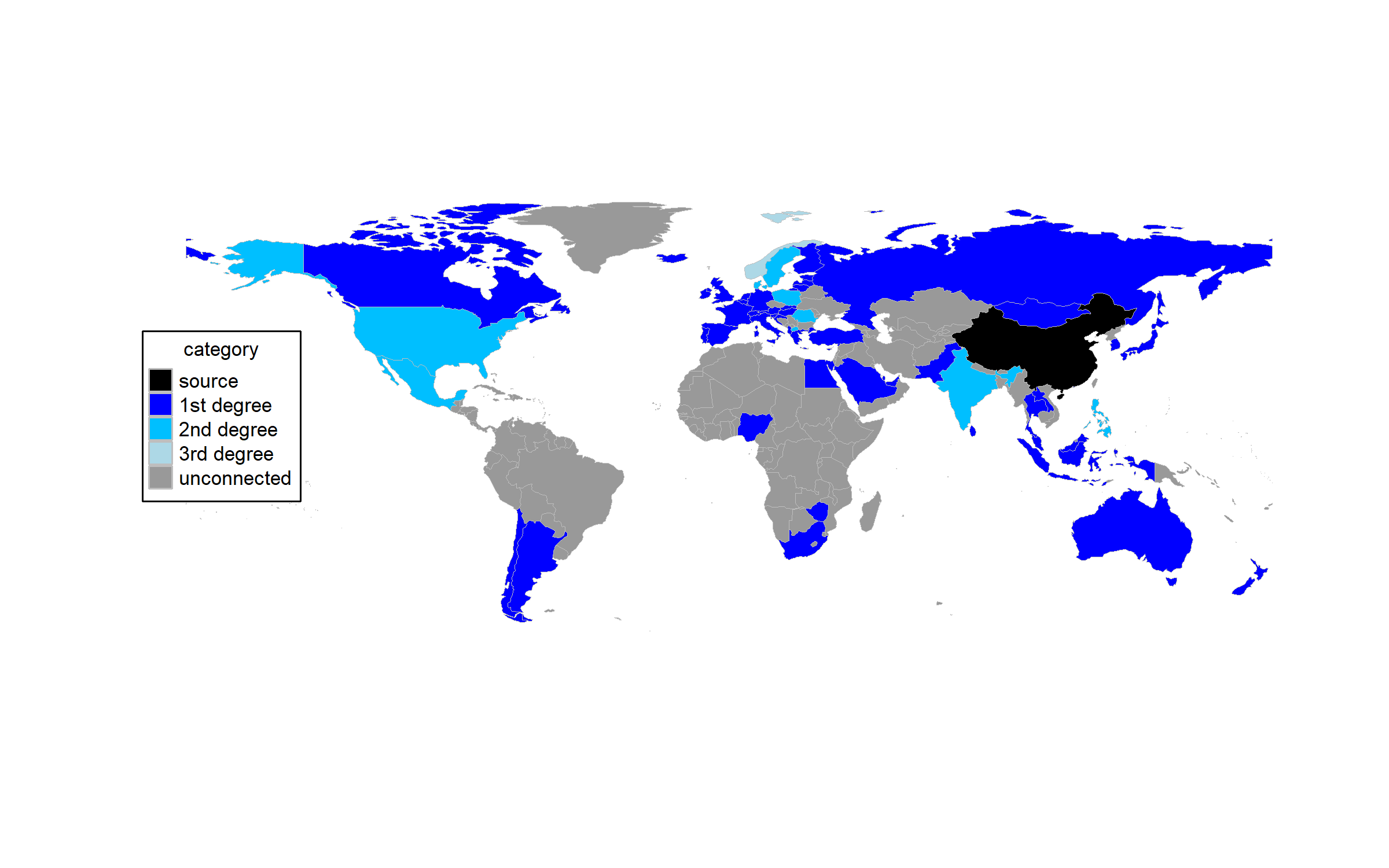 Map of RMB lines